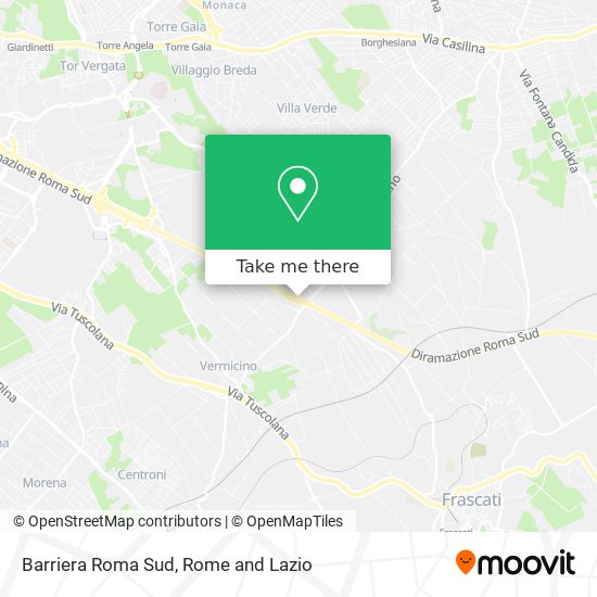 Barriera Roma Sud map