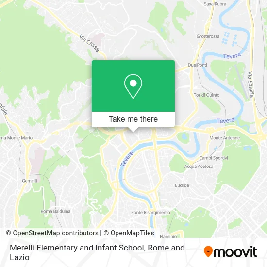 Merelli Elementary and Infant School map