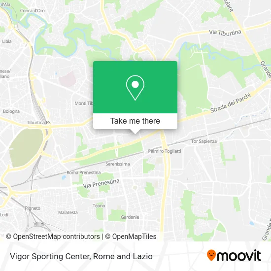 Vigor Sporting Center map