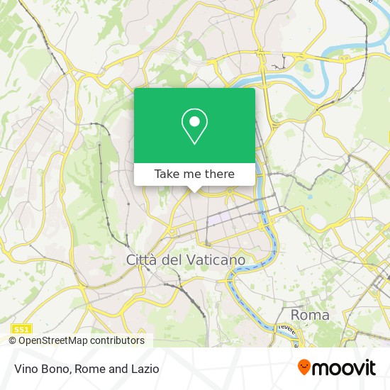 Vino Bono map