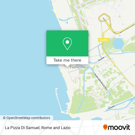La Pizza Di Samuel map