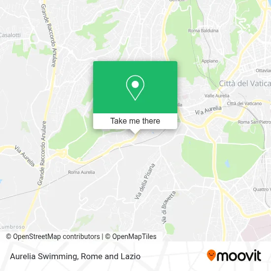 Aurelia Swimming map