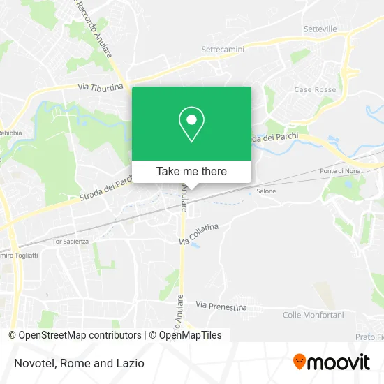 Novotel map