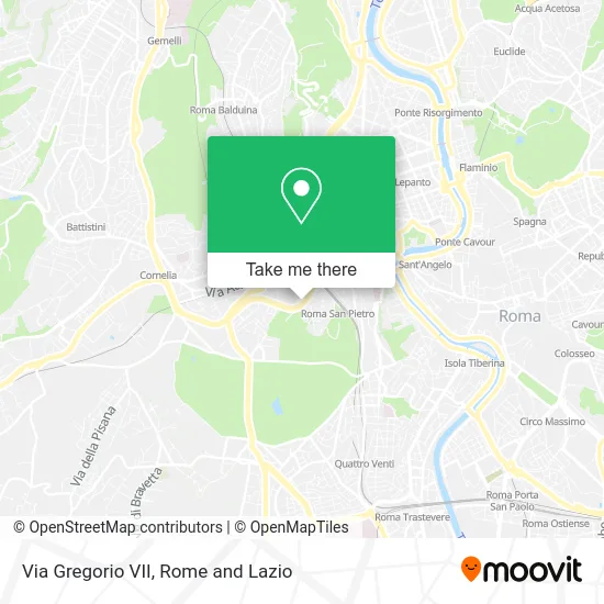 Gregory VII Street map