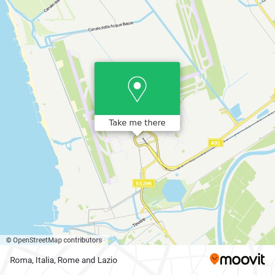 Roma, Italia map