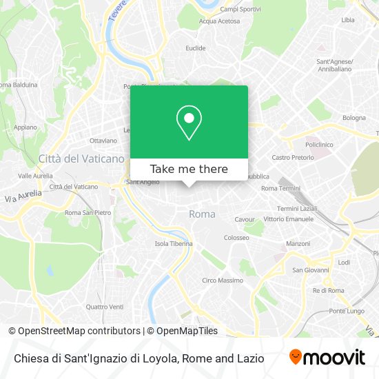 Chiesa di Sant'Ignazio di Loyola map