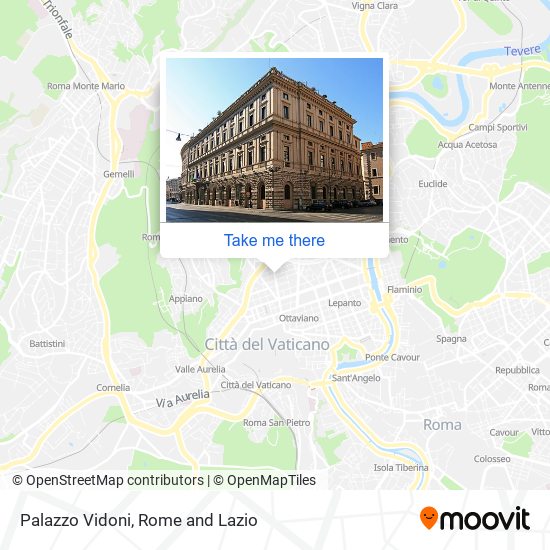 Palazzo Vidoni map