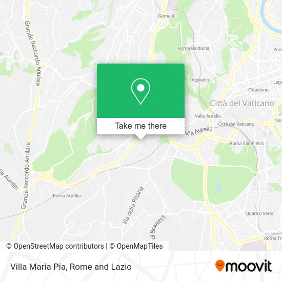 Villa Maria Pia map