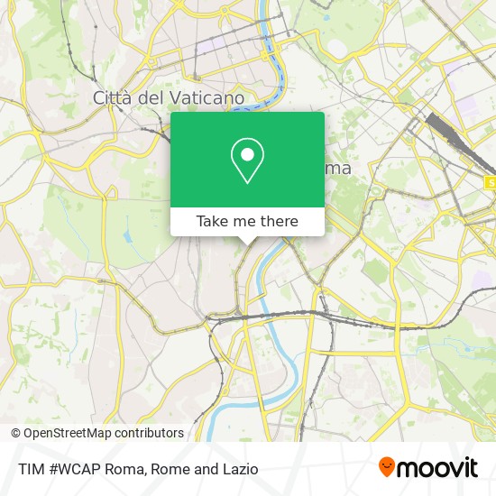 TIM #WCAP Roma map