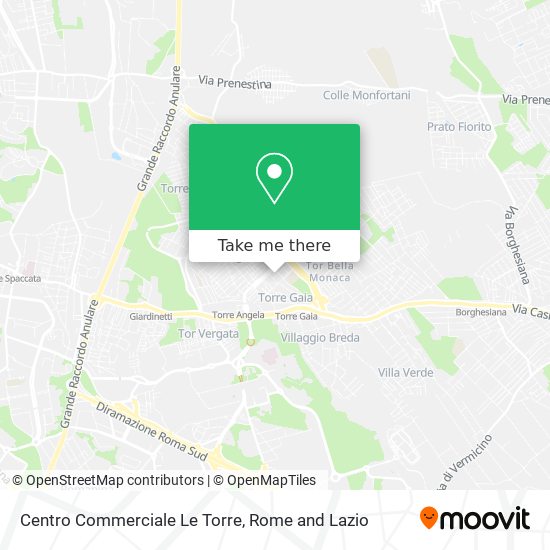 Centro Commerciale Le Torre map