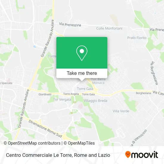 Centro Commerciale Le Torre map