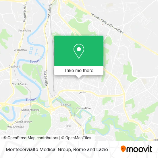 Montecervialto Medical Group map