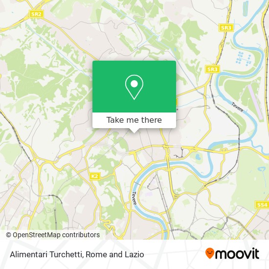 Alimentari Turchetti map