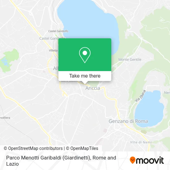 Menotti Garibaldi Park (Giardinetti) map