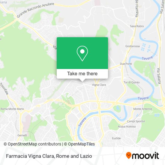 Farmacia Vigna Clara map