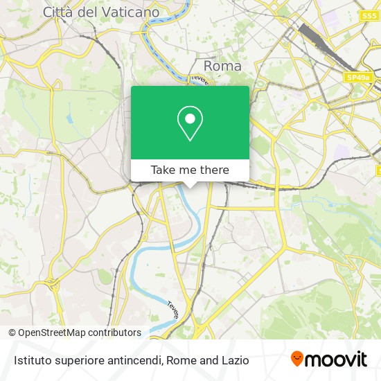 Istituto superiore antincendi map