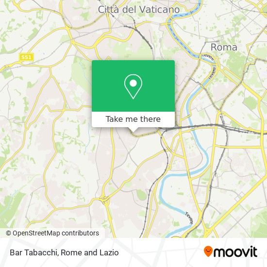 Bar Tabacchi map