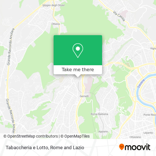 Tabaccheria e Lotto map