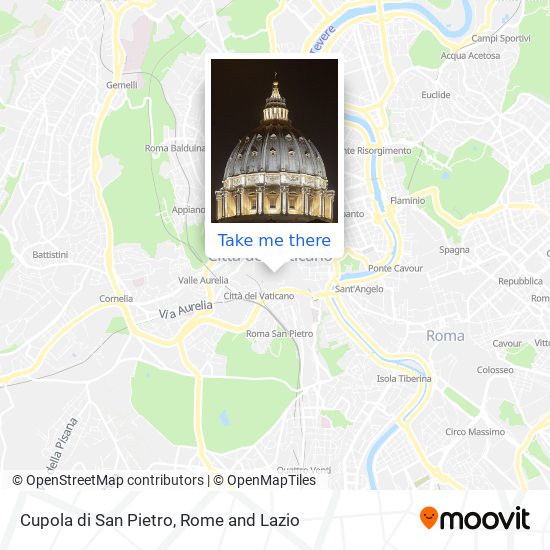 Cupola di San Pietro map