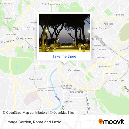 Orange Garden map