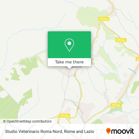 Studio Veterinario Roma Nord map