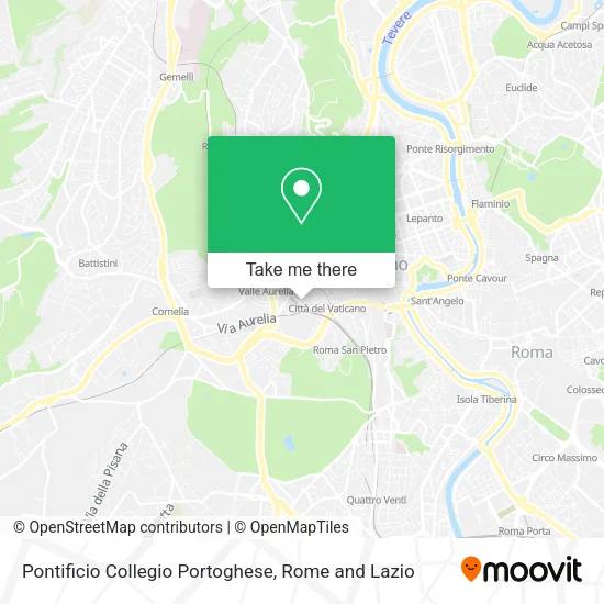 Pontificio Collegio Portoghese map