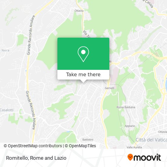 Romitello map