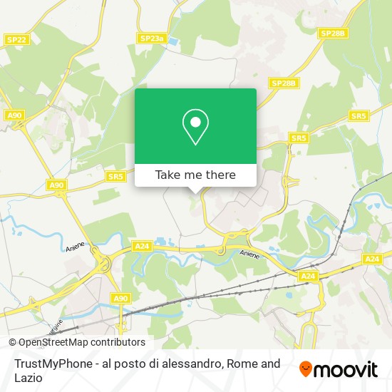 TrustMyPhone - al posto di alessandro map