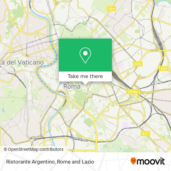 Ristorante Argentino map