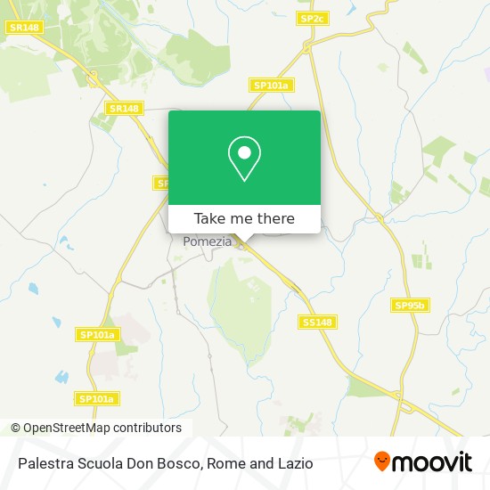 Palestra Scuola Don Bosco map