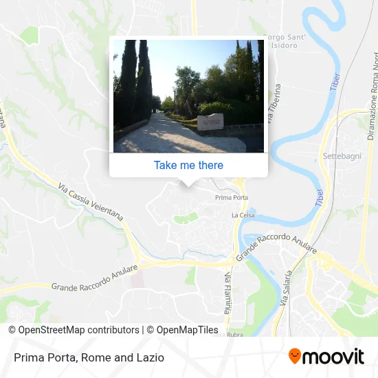 Prima Porta map