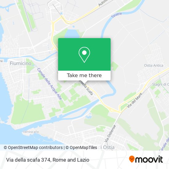 Via della scafa 374 map