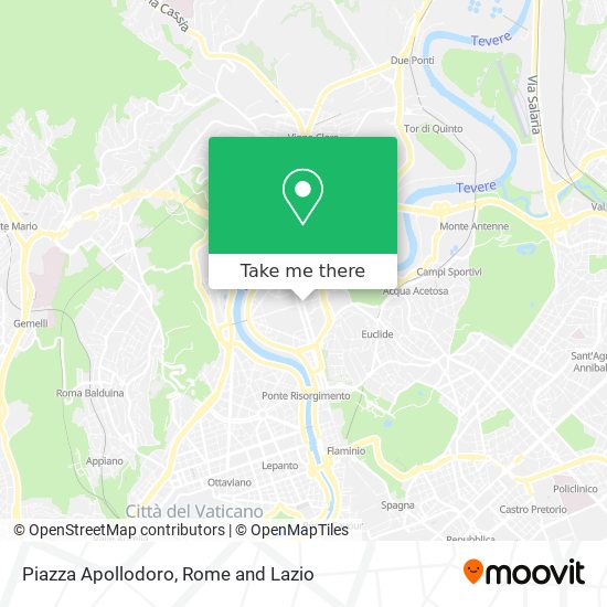Piazza Apollodoro map
