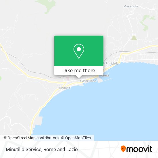 Minutillo Service map