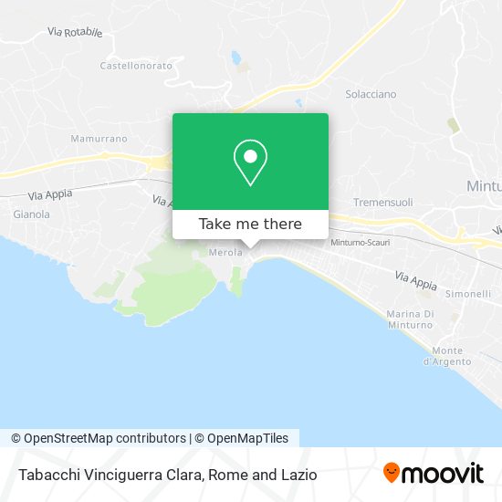 Tabacchi Vinciguerra Clara map