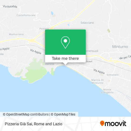 Pizzeria Già Sai map