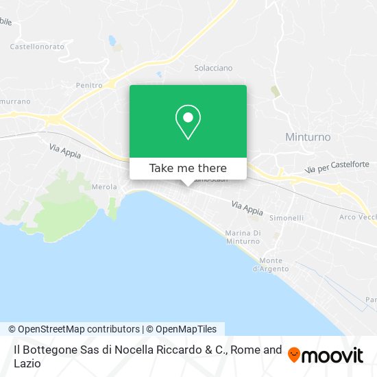 Il Bottegone Sas di Nocella Riccardo & C. map
