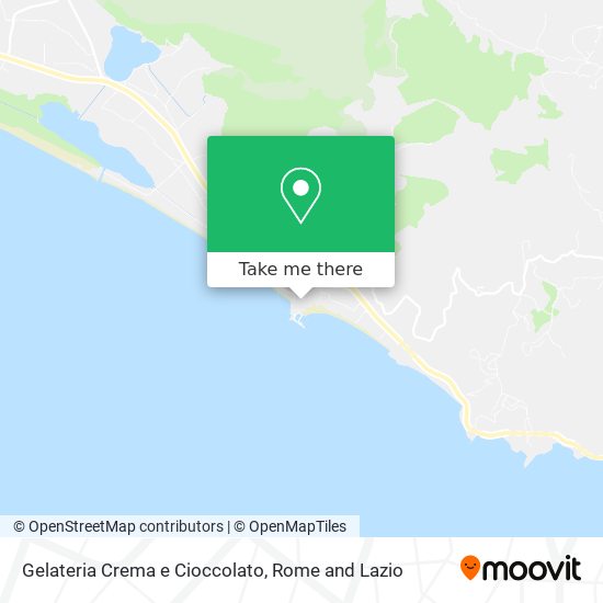 Gelateria Crema e Cioccolato map