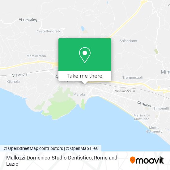 Mallozzi Domenico Studio Dentistico map