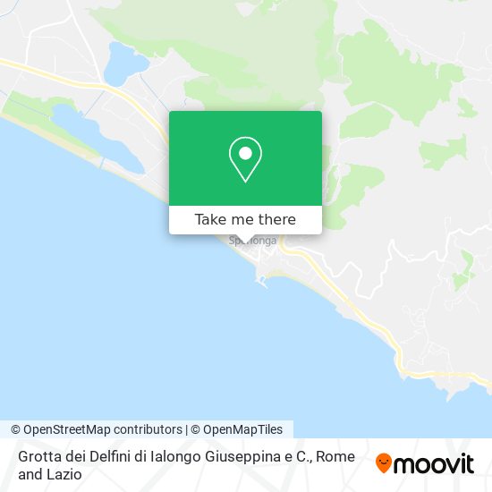 Grotta dei Delfini di Ialongo Giuseppina e C. map