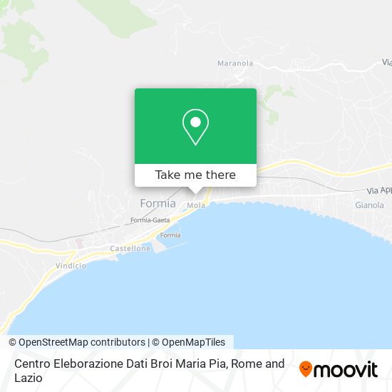 Centro Eleborazione Dati Broi Maria Pia map