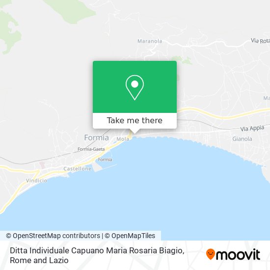 Ditta Individuale Capuano Maria Rosaria Biagio map