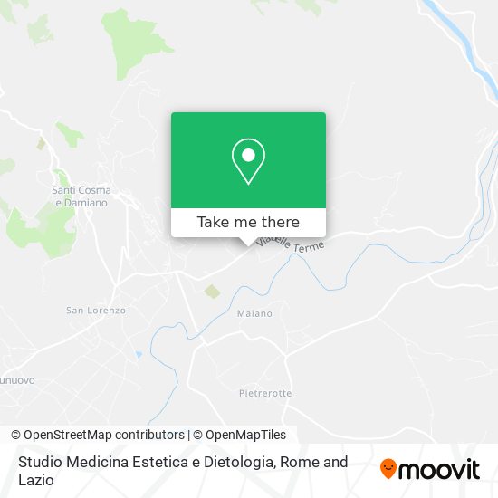 Studio Medicina Estetica e Dietologia map