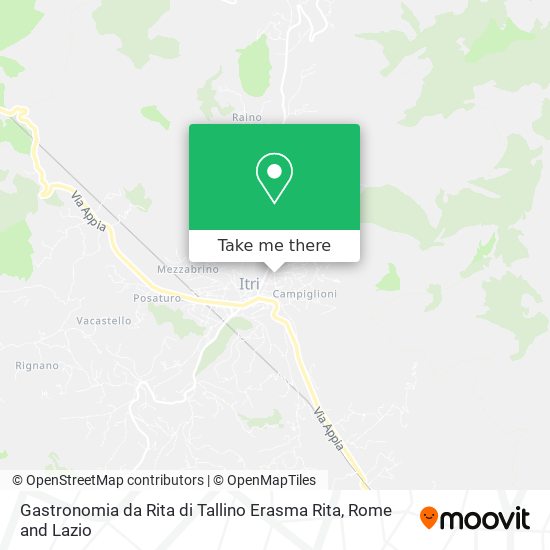 Gastronomia da Rita di Tallino Erasma Rita map