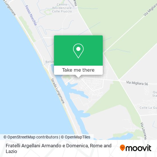 Fratelli Argellani Armando e Domenica map