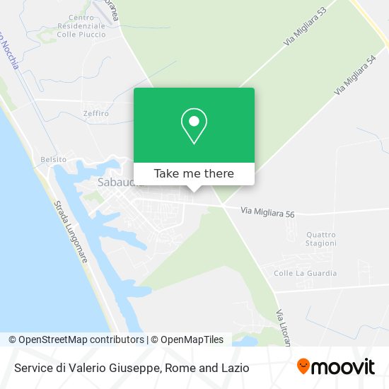 Service di Valerio Giuseppe map