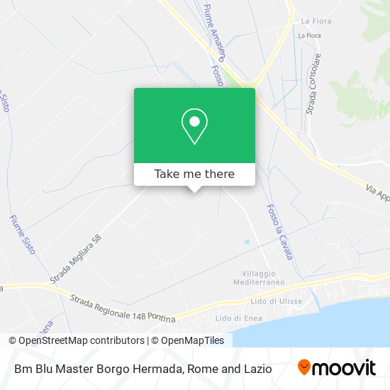 Bm Blu Master Borgo Hermada map