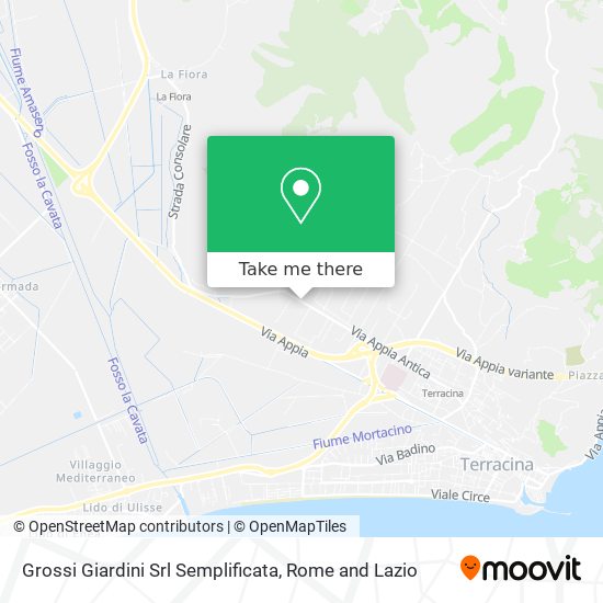 Grossi Giardini Srl Semplificata map