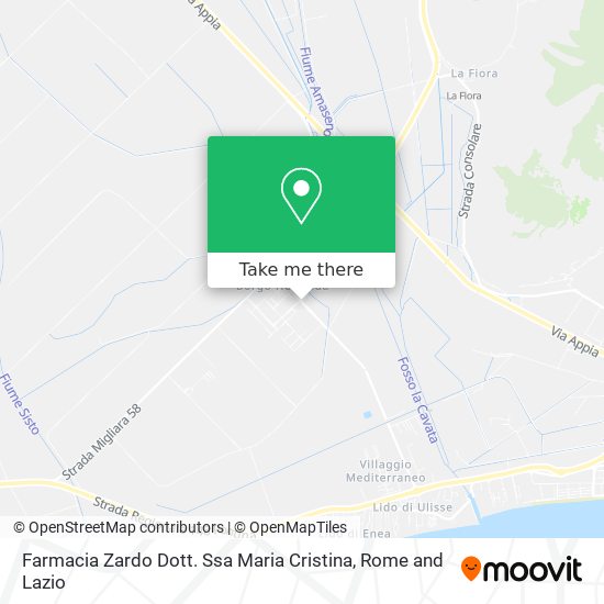 Farmacia Zardo Dott. Ssa Maria Cristina map