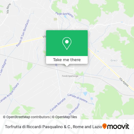 Torfrutta di Riccardi Pasqualino & C. map